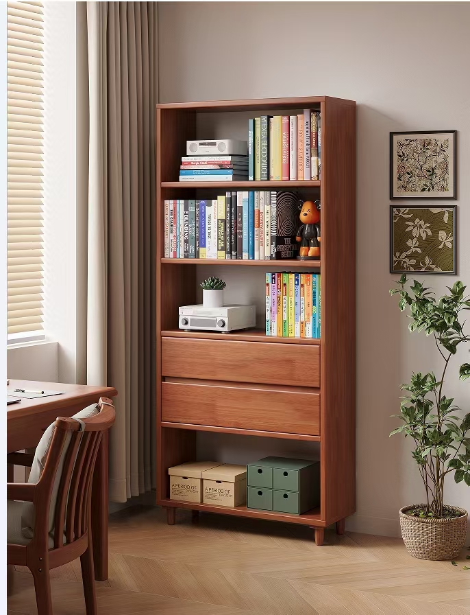 Home Or Office Use - Modern Home Office Bookcases Wooden Cabinets