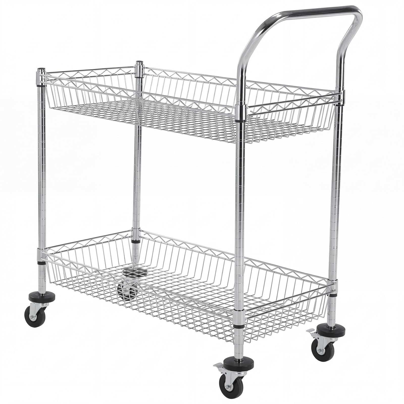 Rolling File Cart - Mail Office File Cart 550 LBS