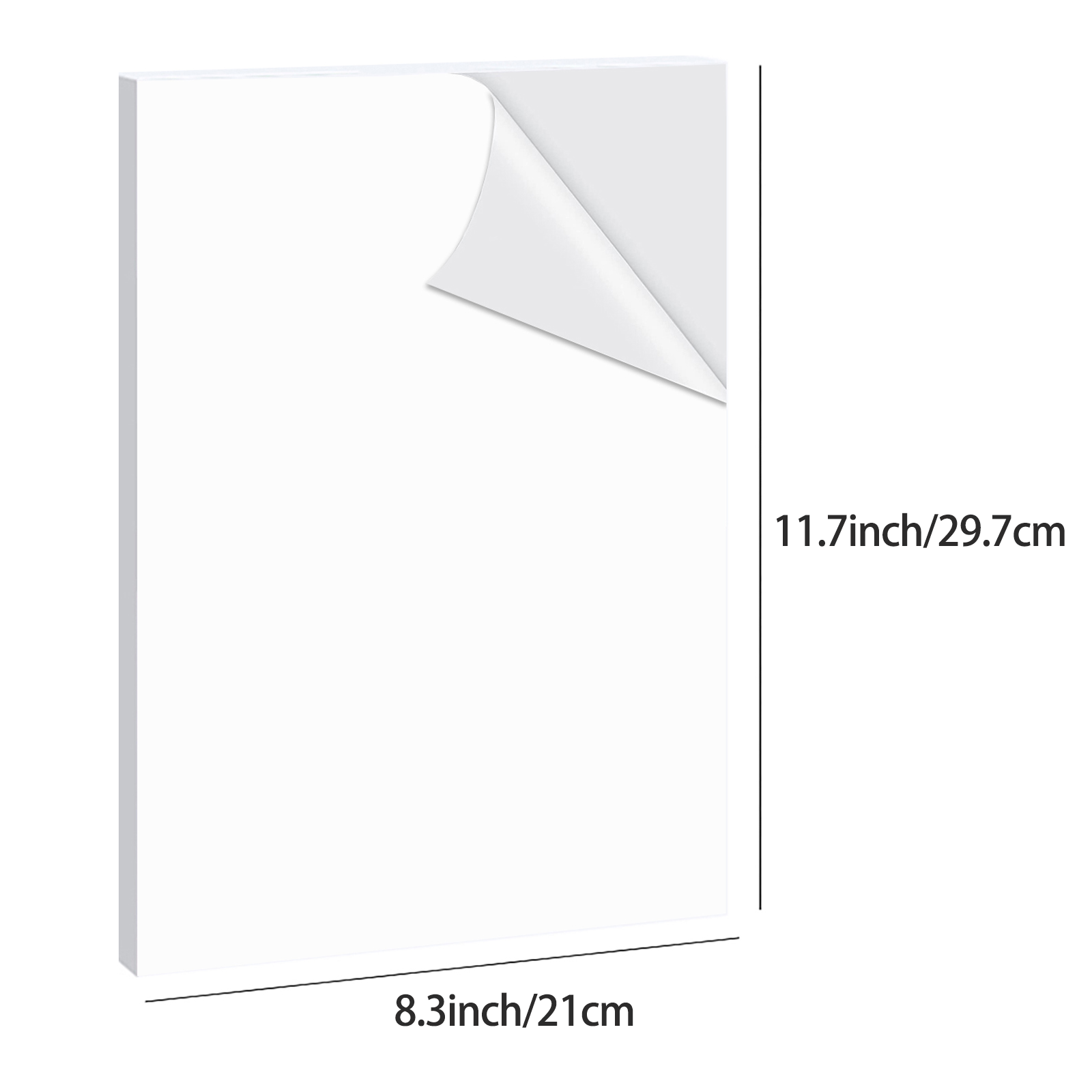 10/20 Sheets A4 Glossy White V - Label Maker Machine ulasan dan harga
