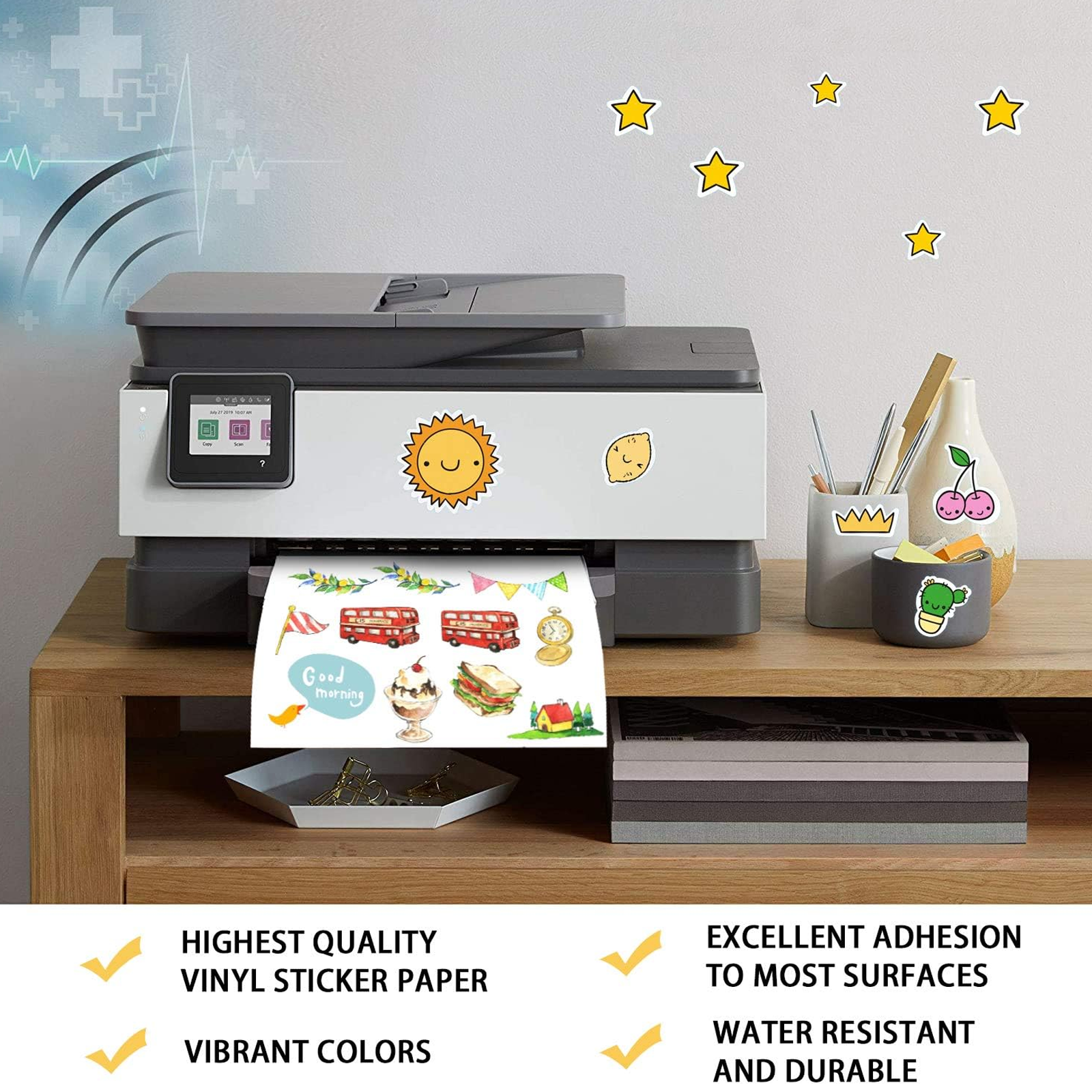 10/20 Sheets A4 Glossy White V - Label Maker Machine ulasan dan harga
