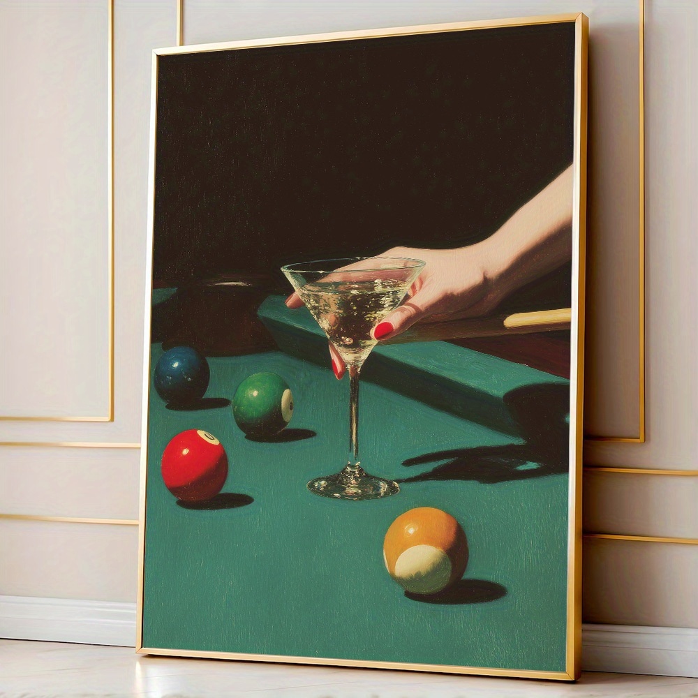 1pc Vintage Billiards Cocktail - Home Office Furniture ulasan dan harga
