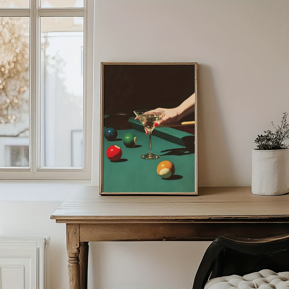 1pc Vintage Billiards Cocktail - Home Office Furniture ulasan dan harga