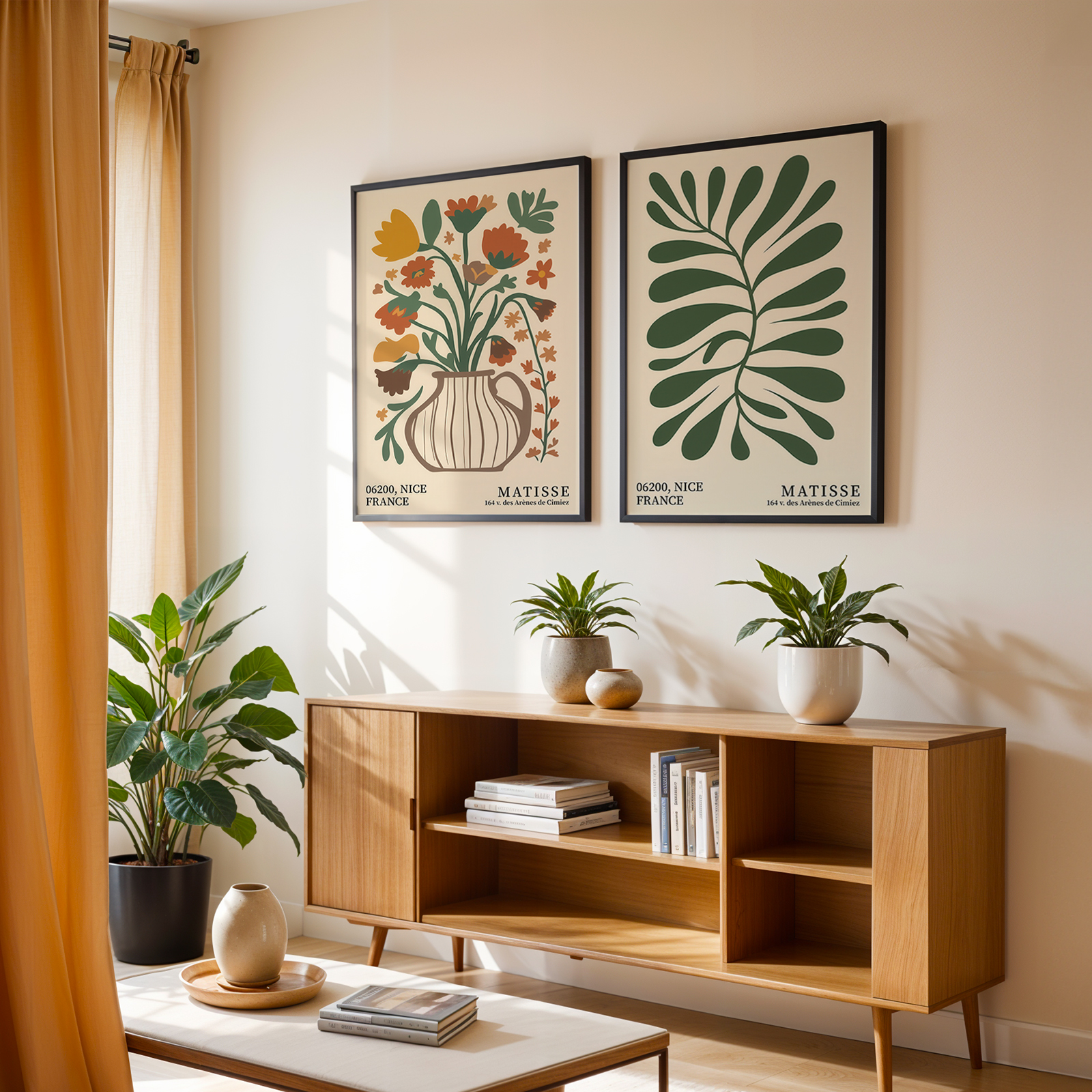 2pcs Green Bohemian Floral Can - Home Office Furniture ulasan dan harga