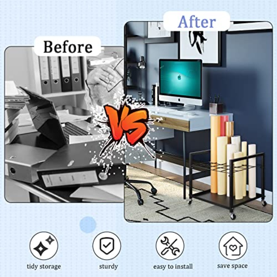 Blueprint Storage Rack Bluepri - Rolling File Cart ulasan dan harga