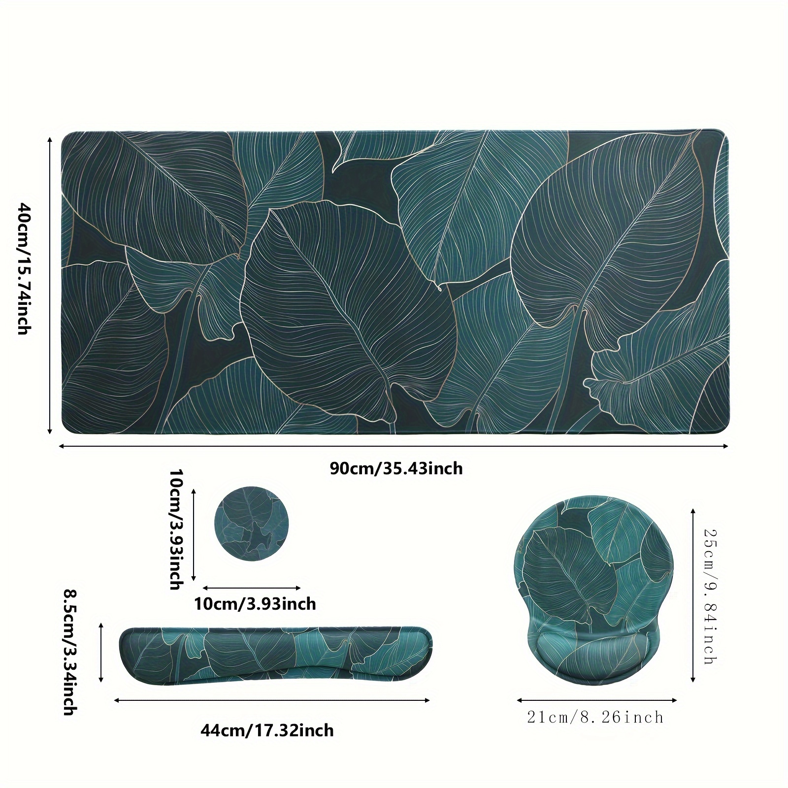 Large Rubber Desk Mouse Pad No - Home Office Trend ulasan dan harga
