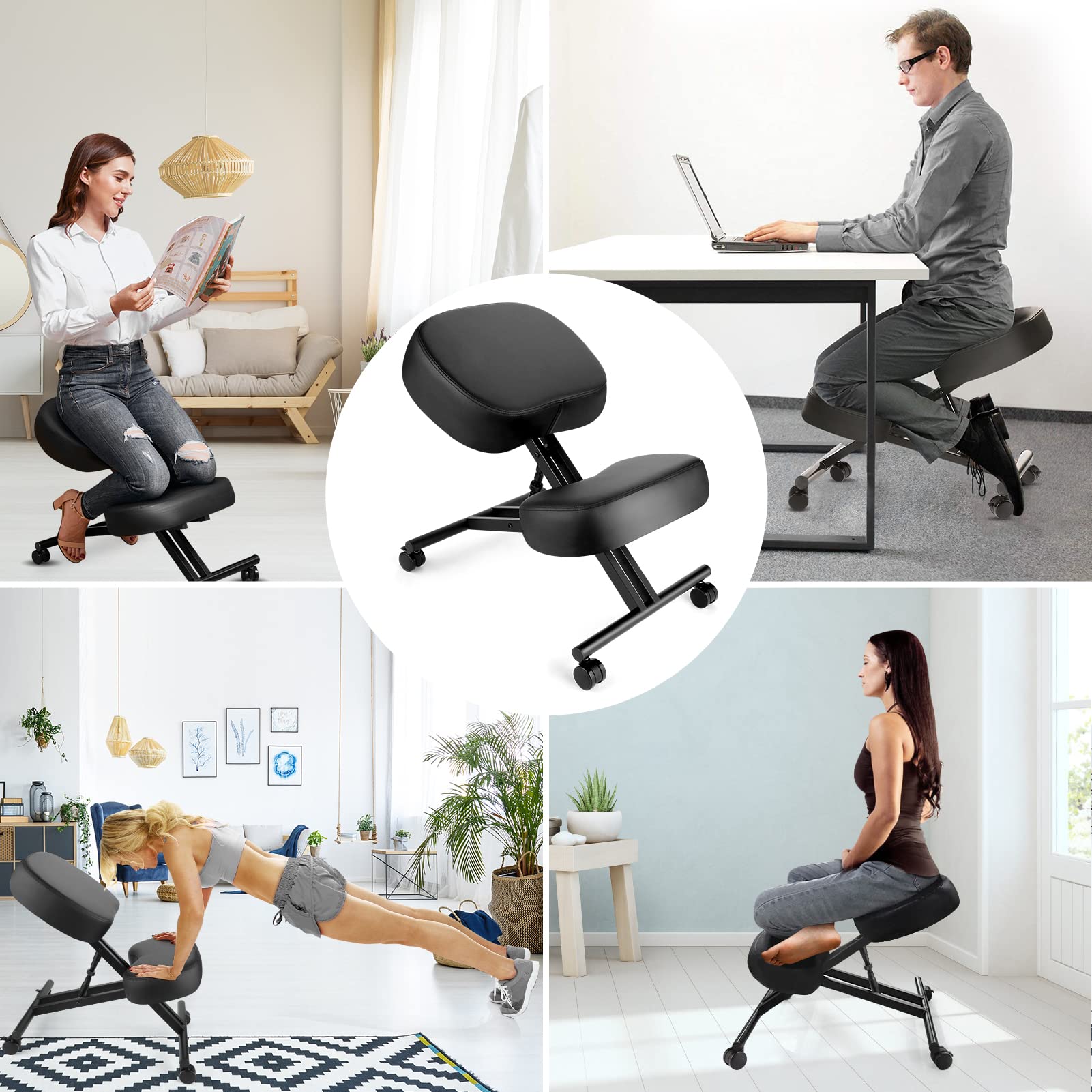 Kneeling Chair Ergonomic for O - Home Office Furniture ulasan dan harga