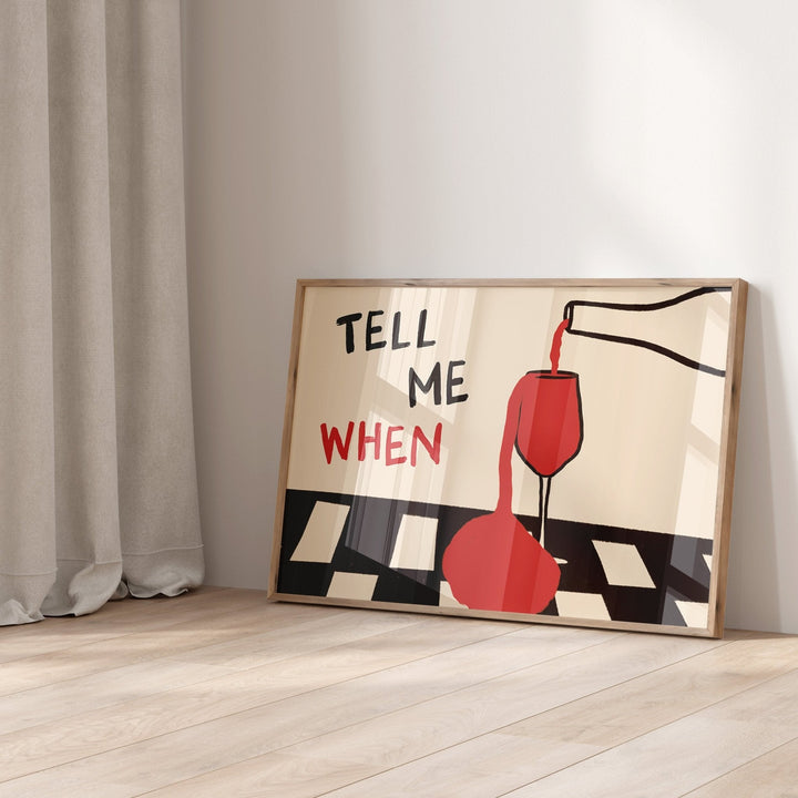 Vintage Tell Me When Drink Can - Home Office Furniture ulasan dan harga