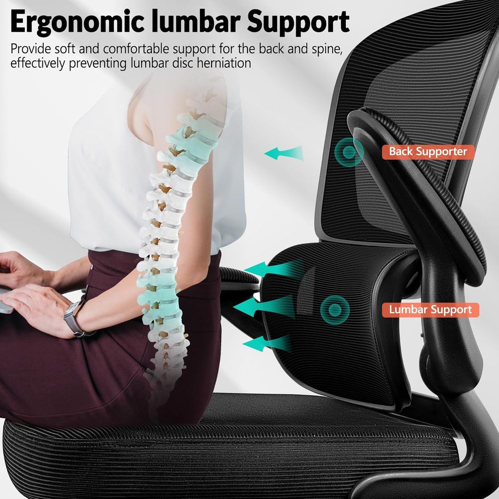Ergonomic Breathable Mesh Desk - Home Or Office Use ulasan dan harga