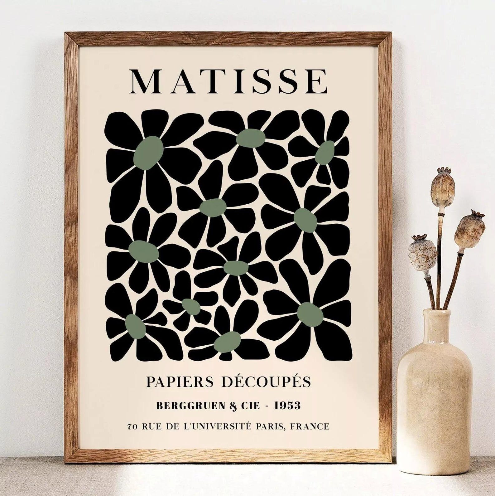 3pcs/set Retro Matisse Canvas  - Home Office Furniture ulasan dan harga