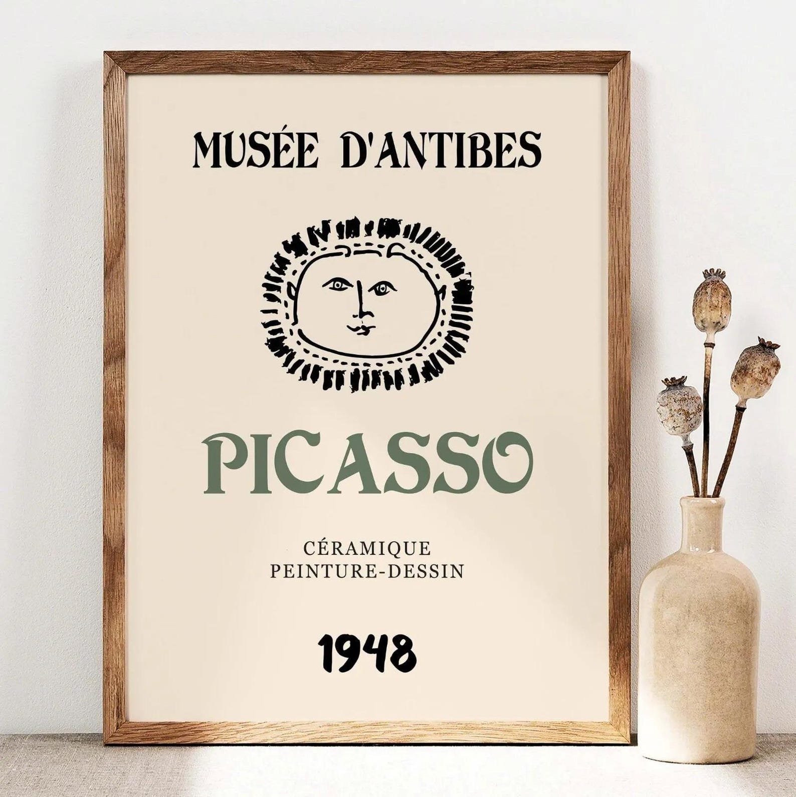 3pcs/set Retro Matisse Canvas  - Home Office Furniture ulasan dan harga