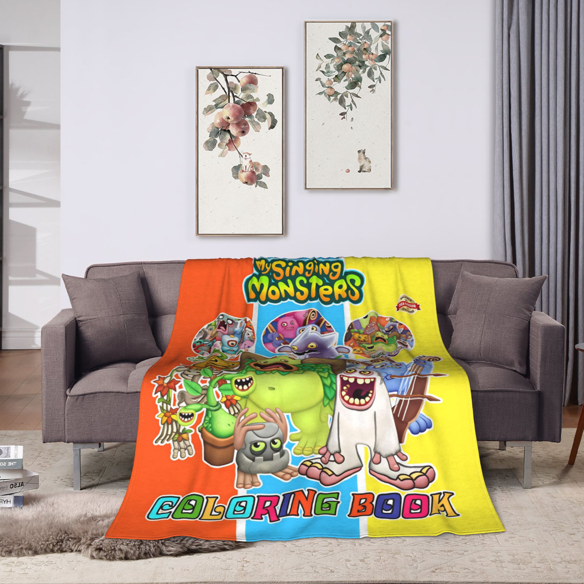 My Singing Monsters Blankets Q - Home Office Trend ulasan dan harga