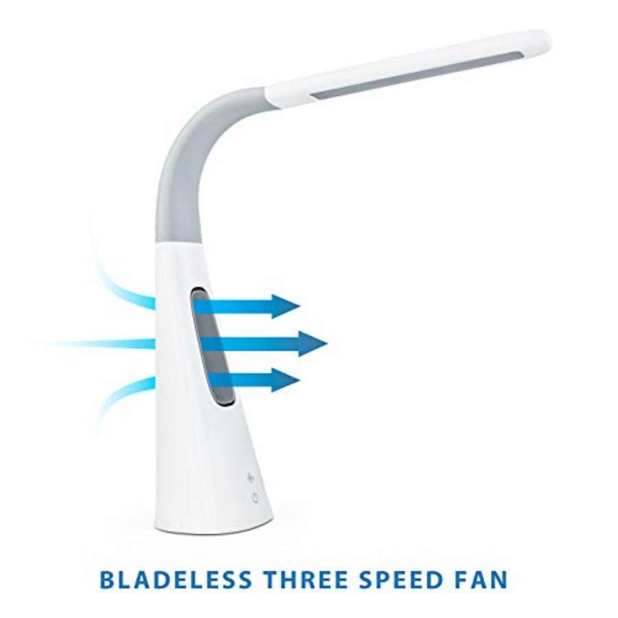 LED Desk Lamp with Fan Cool Br - Desk Lamp Led ulasan dan harga