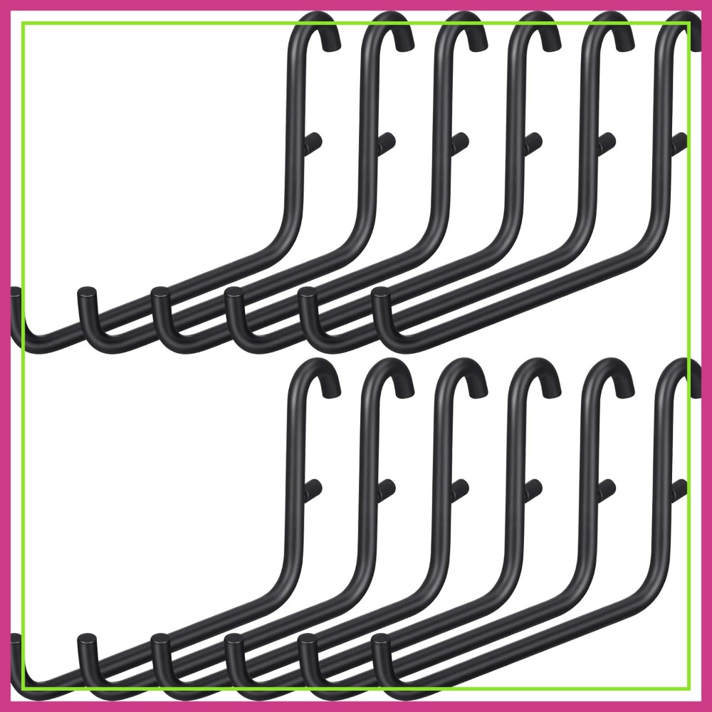 12 Pcs Pegboard Hooks, 6 x 9.5 - Home Office Of Ikea ulasan dan harga
