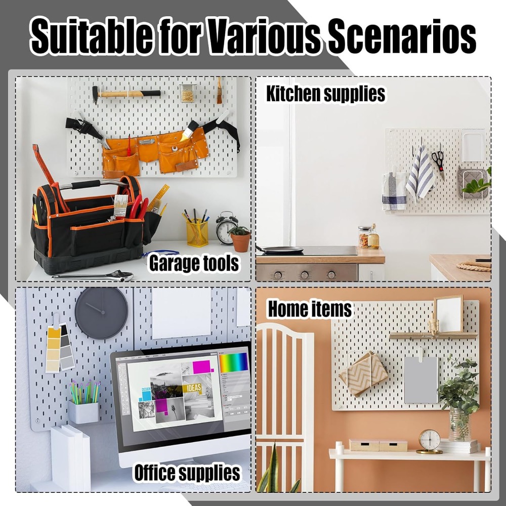 12 Pcs Pegboard Hooks, 6 x 9.5 - Home Office Of Ikea ulasan dan harga