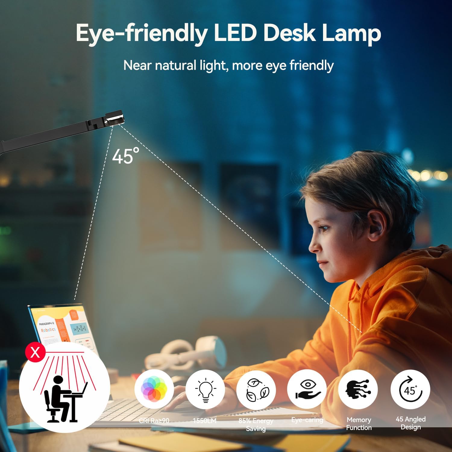 24W Ultra Bright LED Architect - Desk Lamp Led ulasan dan harga