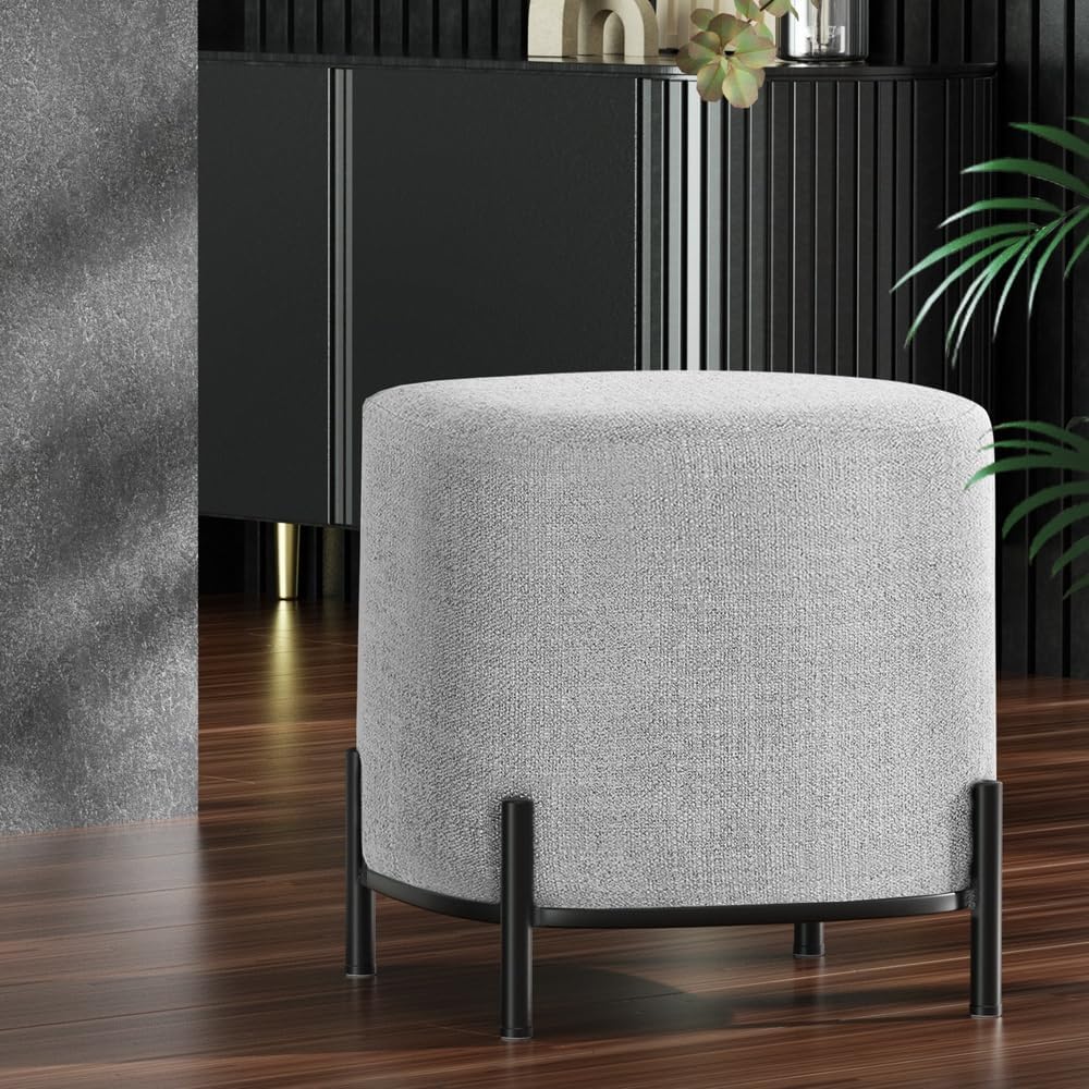 **/Ottoman, Round Footstool Lo - Home Office Furniture ulasan dan harga