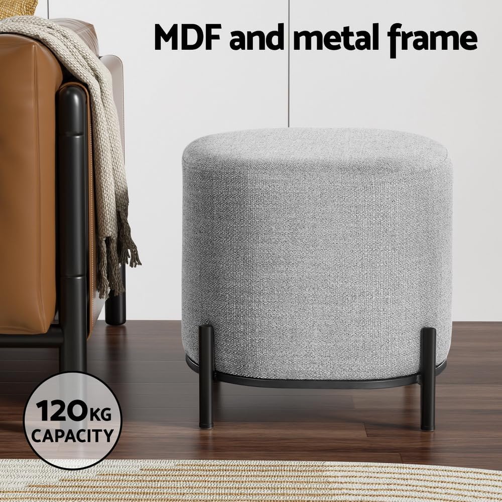 **/Ottoman, Round Footstool Lo - Home Office Furniture ulasan dan harga