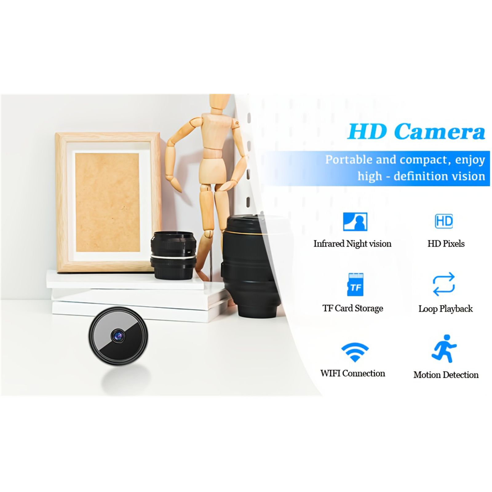 V4 Home-use mini camera suitab - Home Office Xp ulasan dan harga