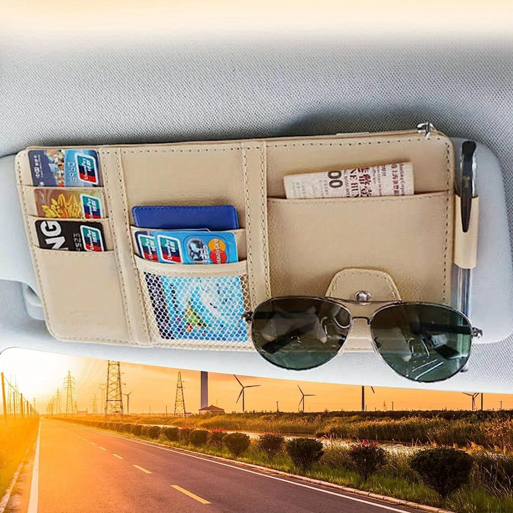 Car Sun Visor Organizer Multi- - Rolling File Cart ulasan dan harga