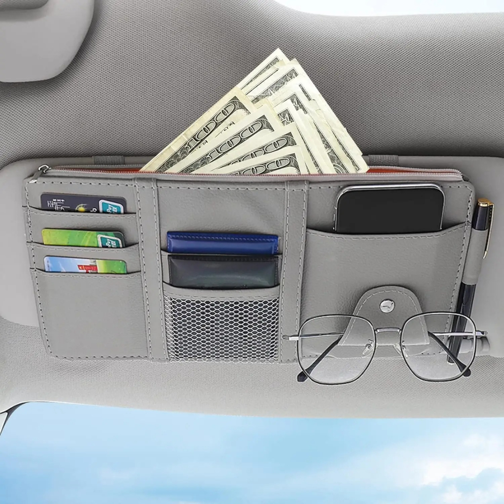 Car Sun Visor Organizer Multi- - Rolling File Cart ulasan dan harga