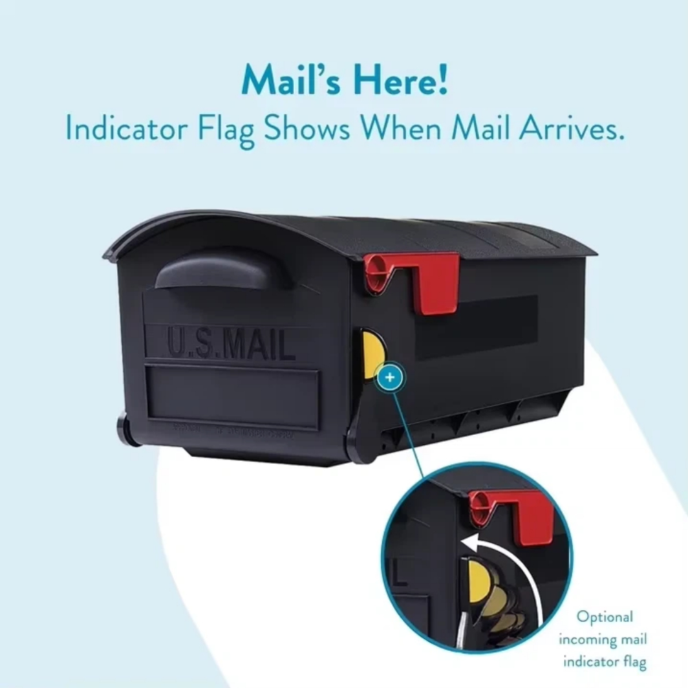 Patriot Large Post-Mount Mailb - Home Or Office Use ulasan dan harga