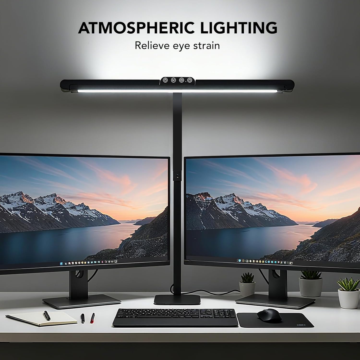 Adjustable LED Desk Lamp with  - Desk Lamp Led ulasan dan harga