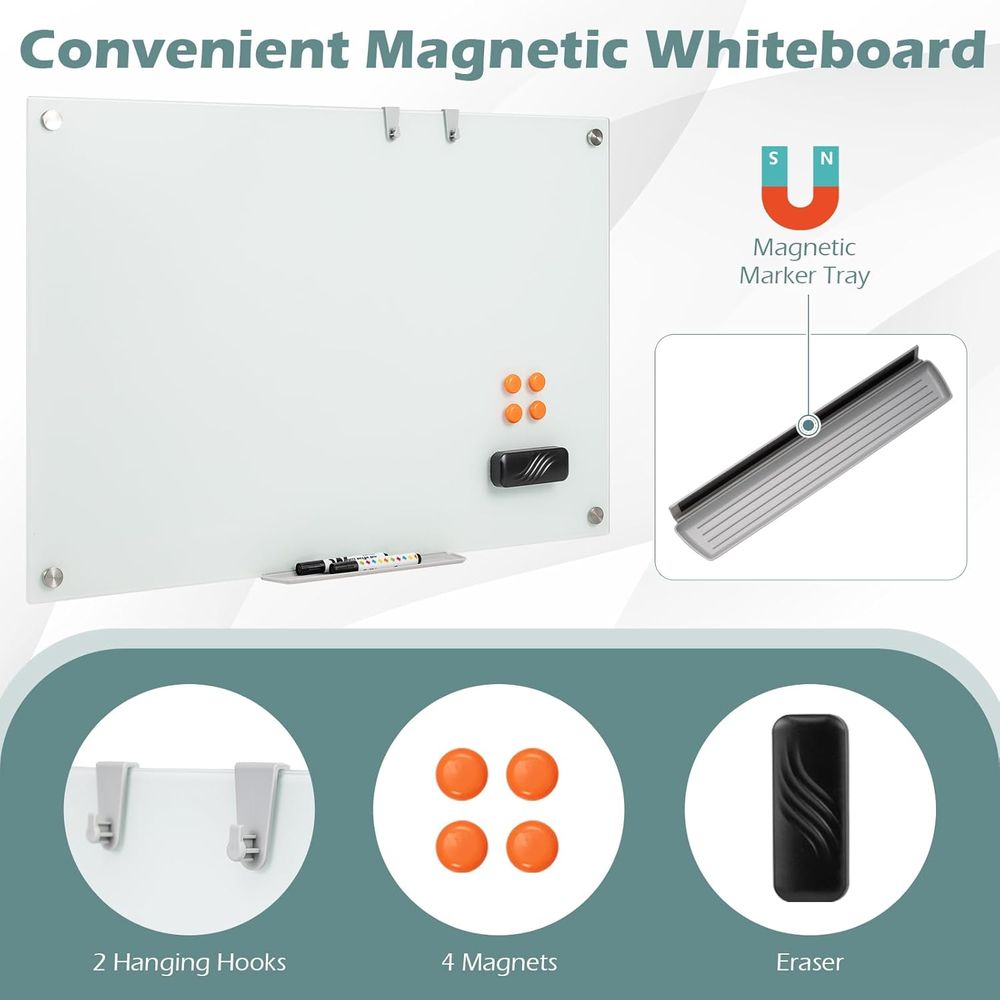 36 x 24 Magnetic Dry Erase Whi - Home Or Office Use ulasan dan harga