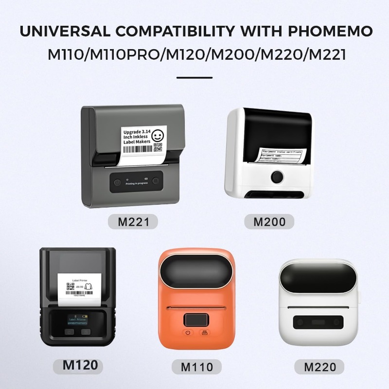 Thermal Label Sticker Compatib - Label Maker Machine ulasan dan harga