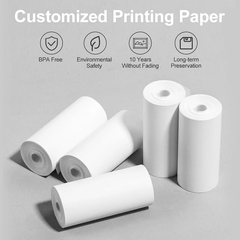 16 Rolls Thermal Paper 57x25 M - Label Maker Machine ulasan dan harga