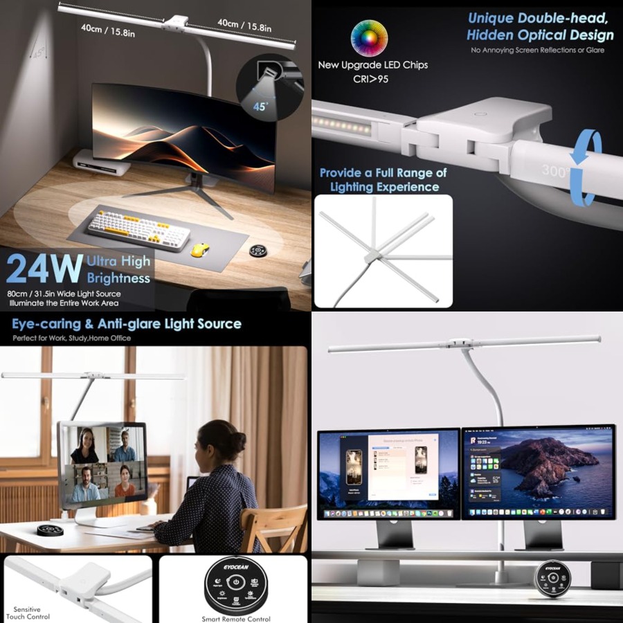 Desk Lamp with Metal Base, 31. - Desk Lamp Led ulasan dan harga