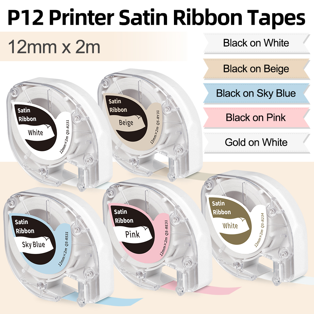 Phomemo Stain Ribbon Tape 12mm - Label Maker Machine ulasan dan harga