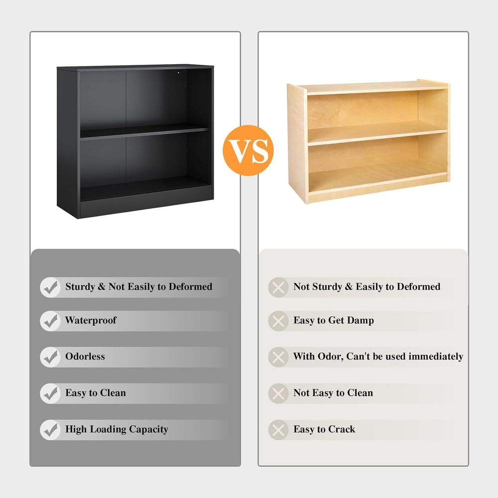 Adjustable Shelf Metal Storage - Home Or Office Use ulasan dan harga