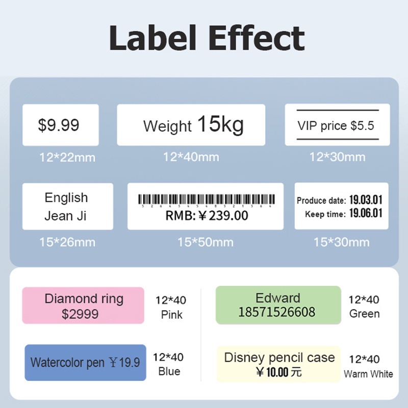 Niimbot D110 Label Paper Roll  - Label Maker Machine ulasan dan harga