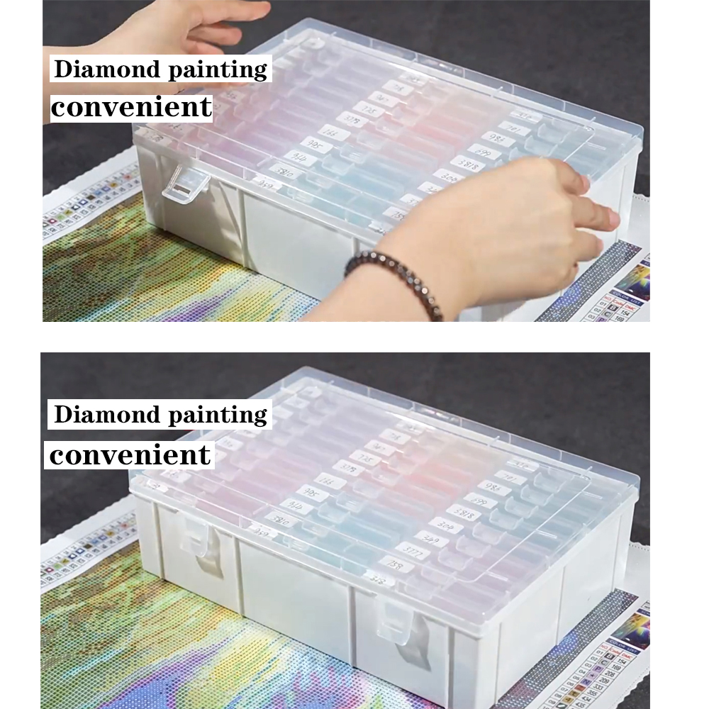 HOMFUN Diamond Painting Tray S - Rolling File Cart ulasan dan harga