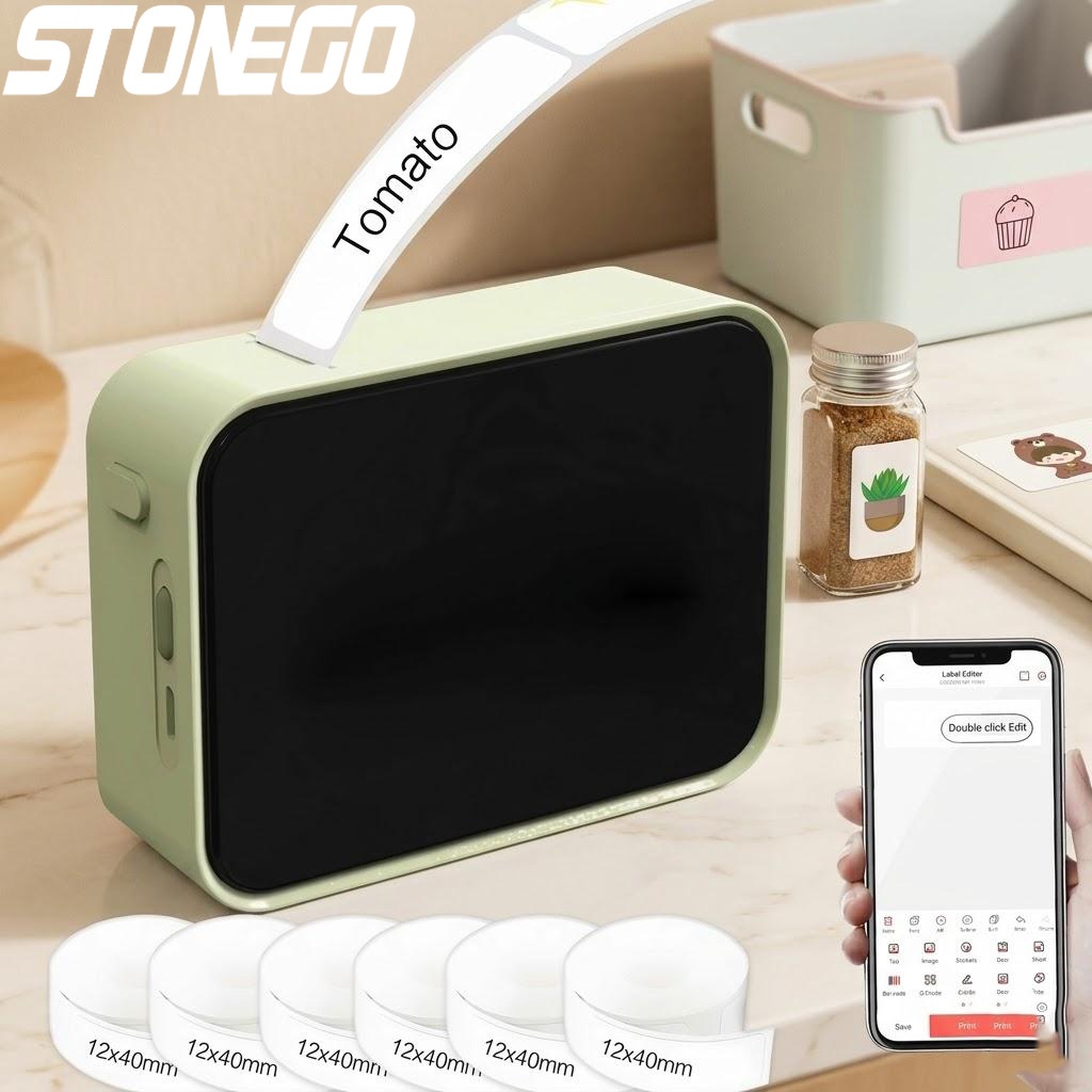 Wireless Portable Label Printe - Label Maker Machine ulasan dan harga