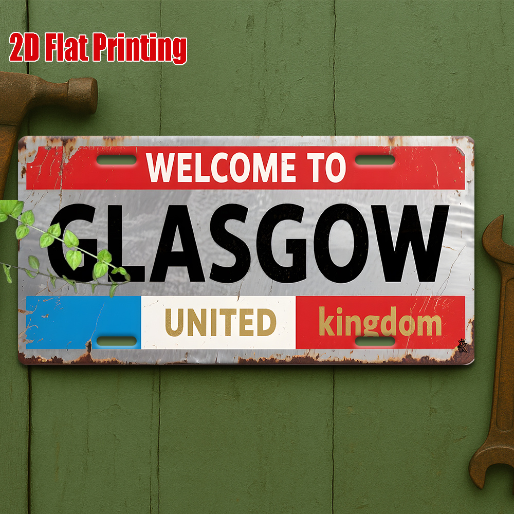 Tin Sign - Vintage Durable Met - Home Office In Glasgow ulasan dan harga