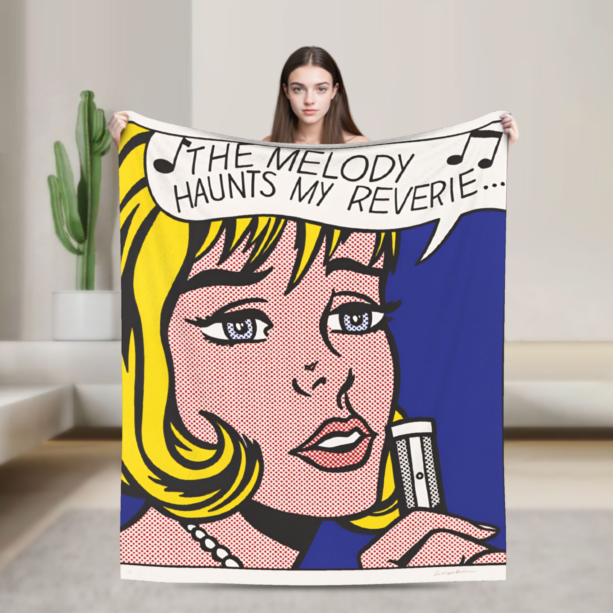 Roy Lichtenstein Pop Art Blank - Home Office Trend ulasan dan harga