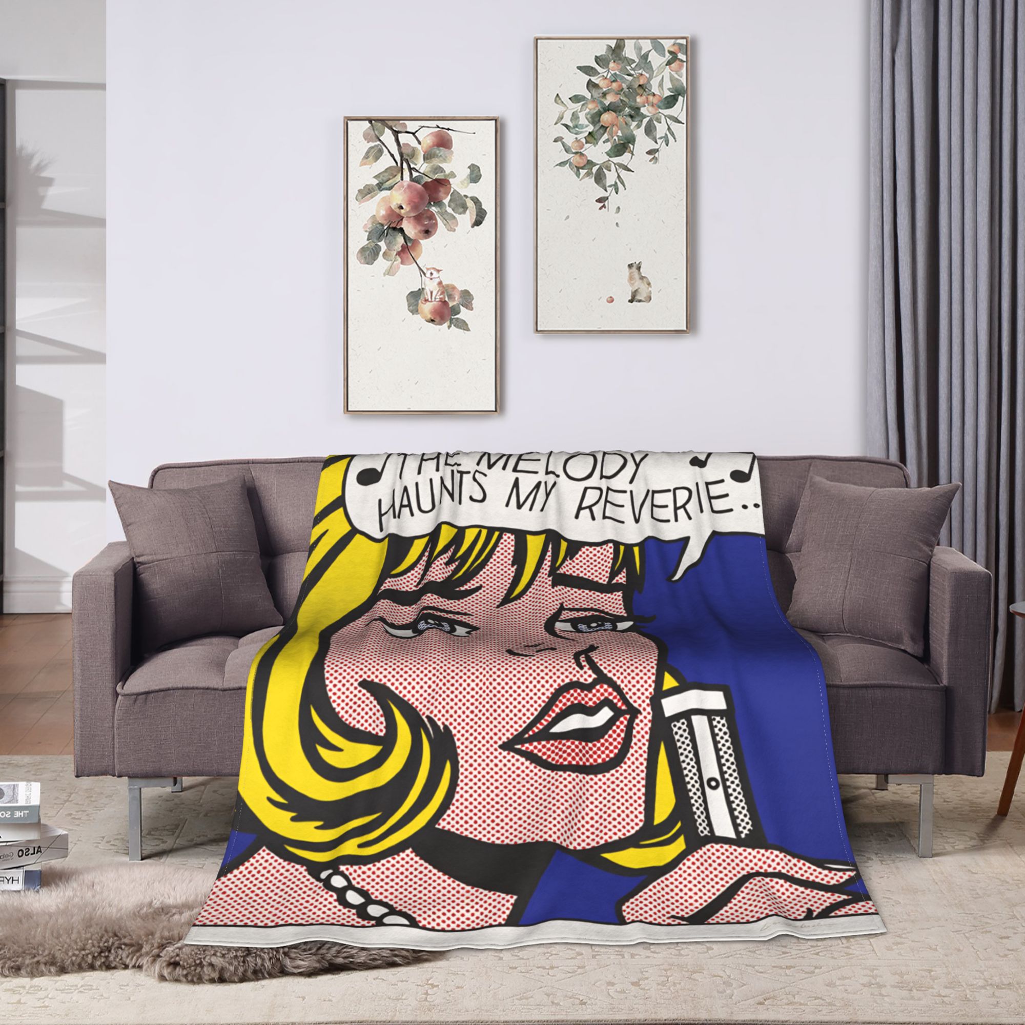 Roy Lichtenstein Pop Art Blank - Home Office Trend ulasan dan harga