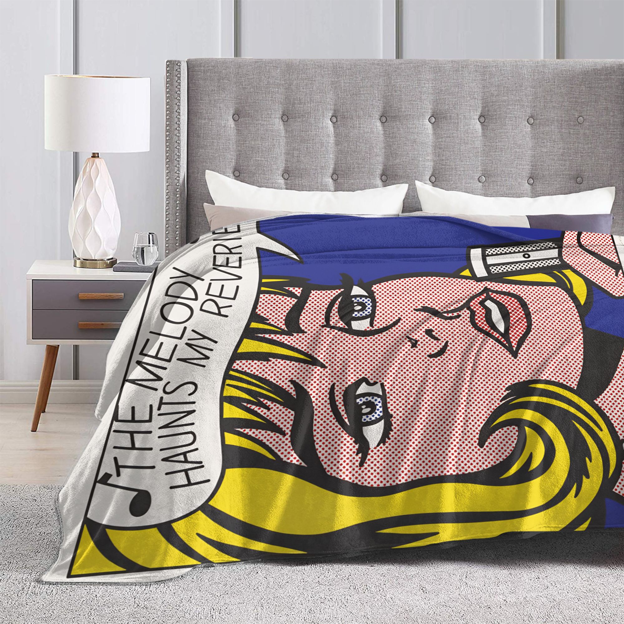 Roy Lichtenstein Pop Art Blank - Home Office Trend ulasan dan harga