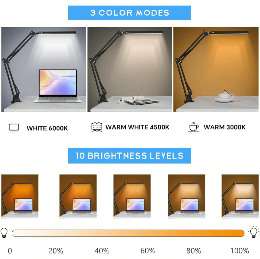 LED Desk Lamp For Home,Reading - Desk Lamp Led ulasan dan harga