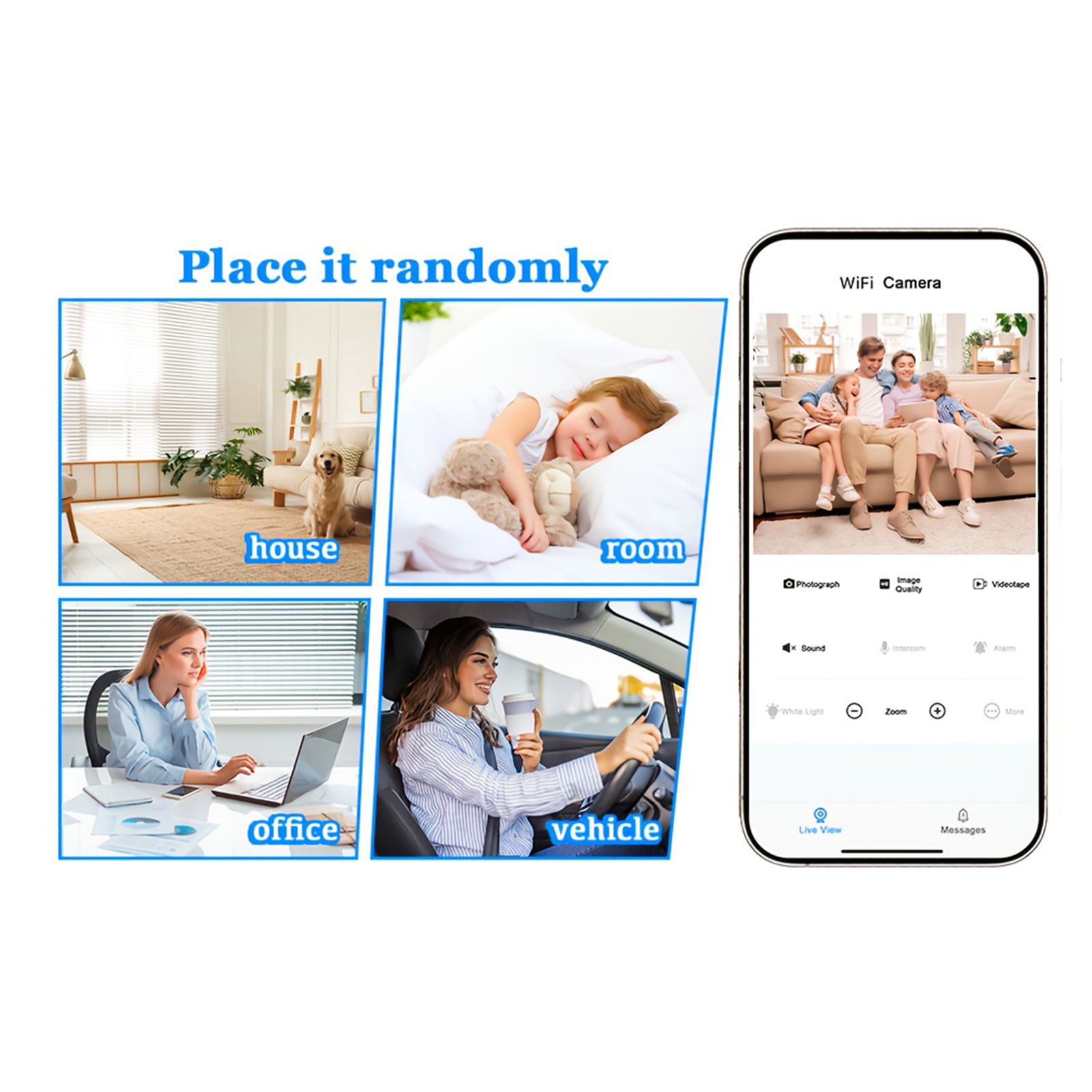 C23 Home-use mini camera suita - Home Office Xp ulasan dan harga