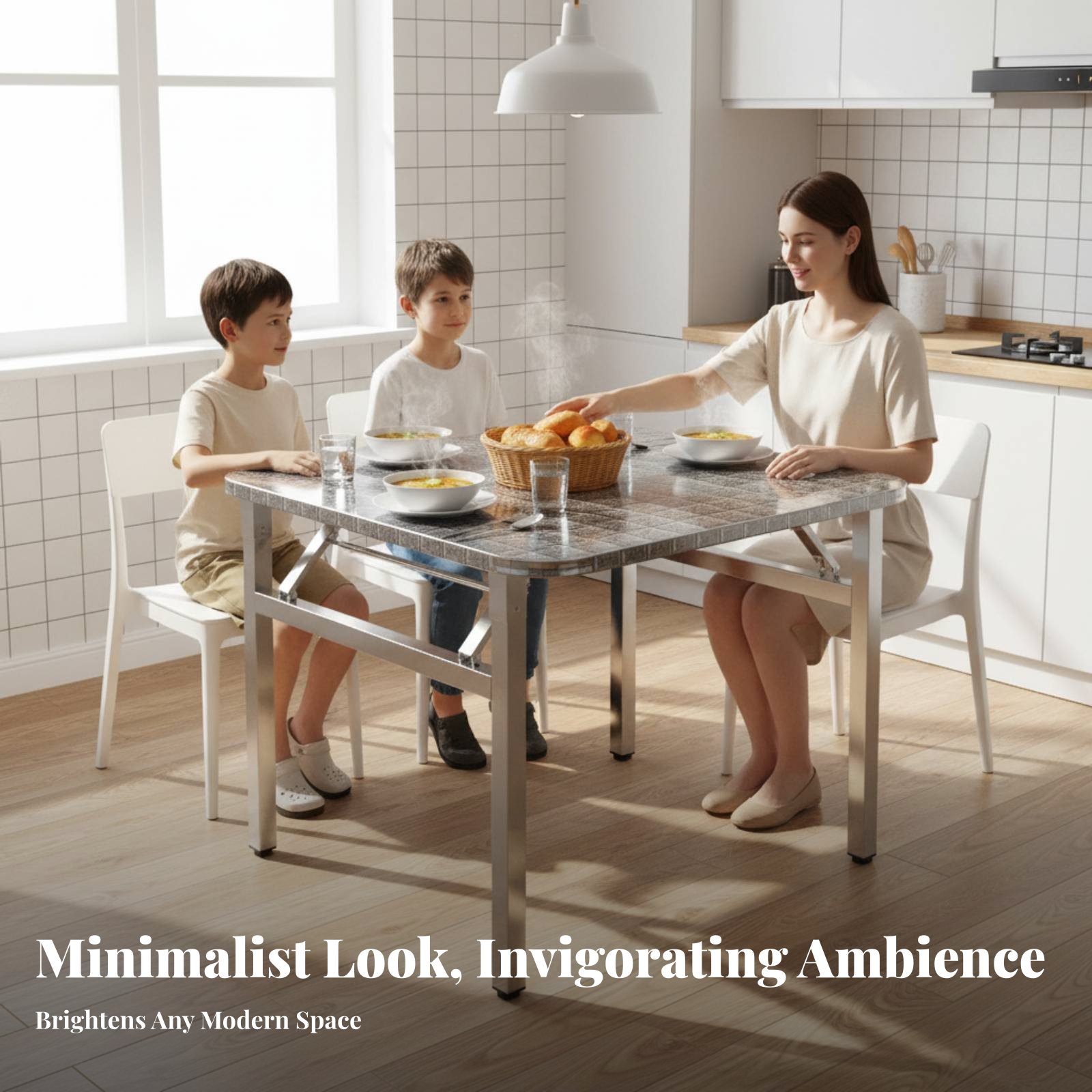 Rectangular Folding Table Fold - Home Office Furniture ulasan dan harga