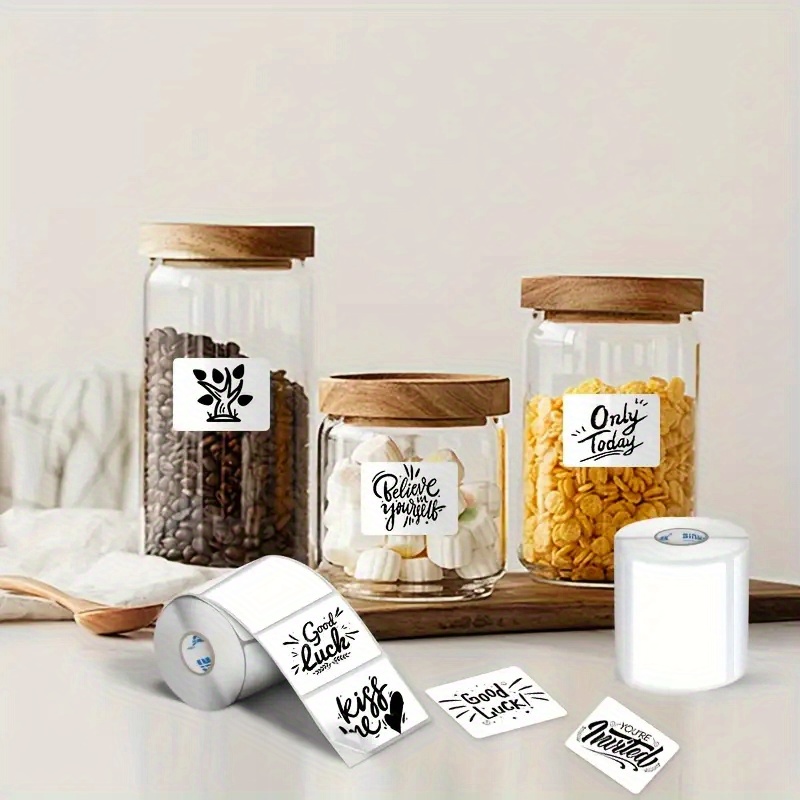 6 Rolls 40x30mm Thermal Label  - Label Maker Machine ulasan dan harga