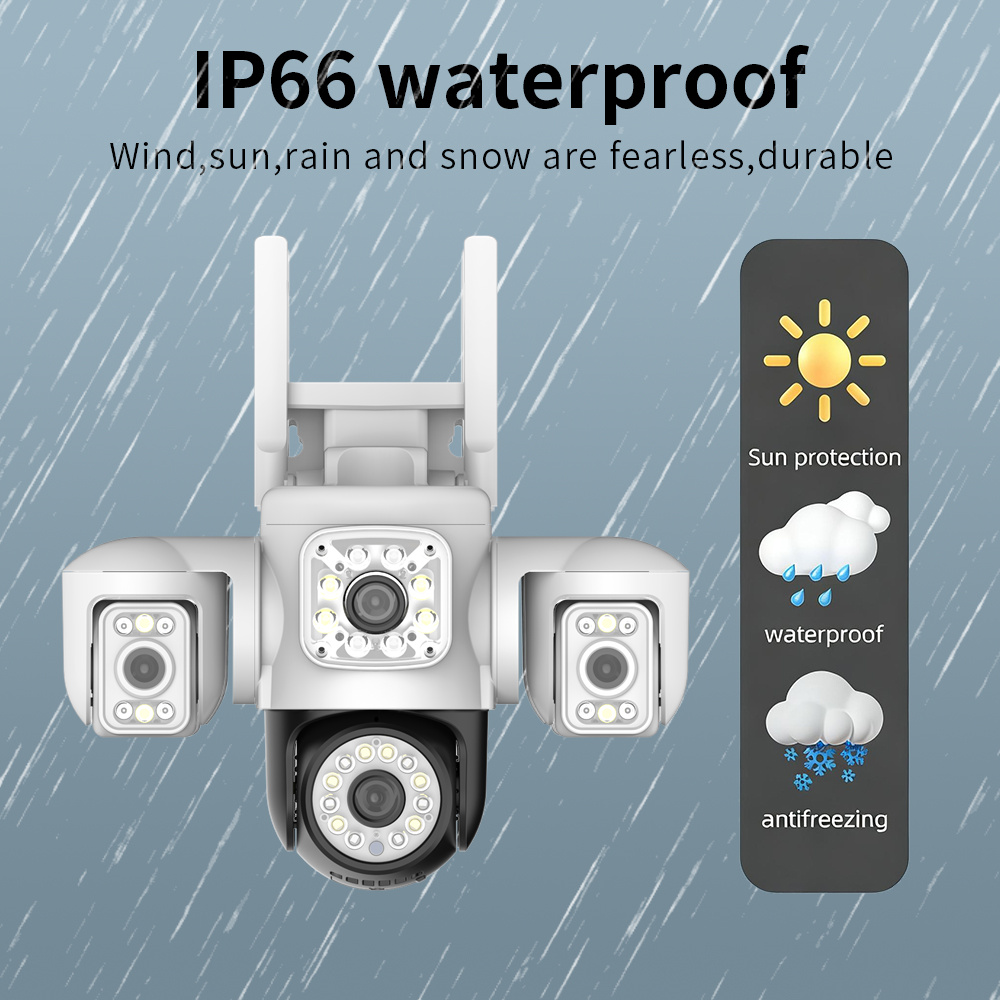 15MP 8K Wifi Camera Four Len T - Home Office Xp ulasan dan harga