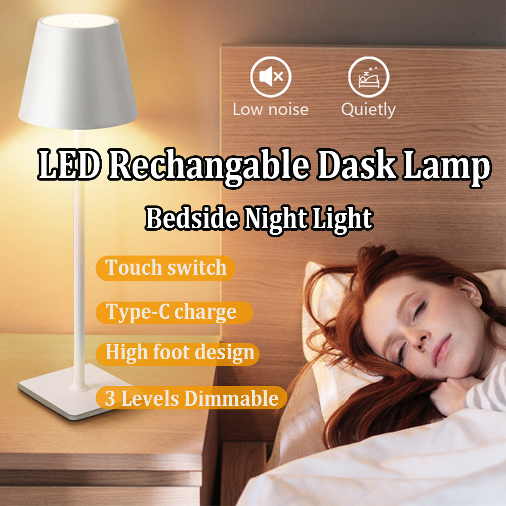 LED Rechargeable Desk Light Wi - Desk Lamp Led ulasan dan harga