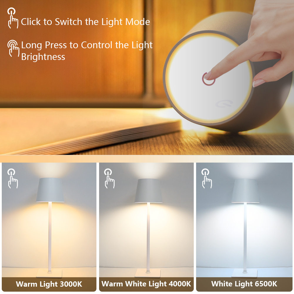 LED Rechargeable Desk Light Wi - Desk Lamp Led ulasan dan harga