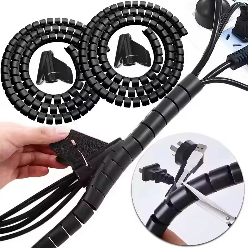 Cable Tube Sleeve Flexible Cor - Home Office Pc ulasan dan harga