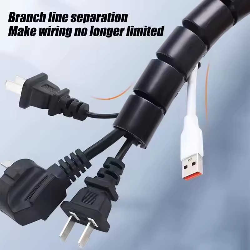Cable Tube Sleeve Flexible Cor - Home Office Pc ulasan dan harga
