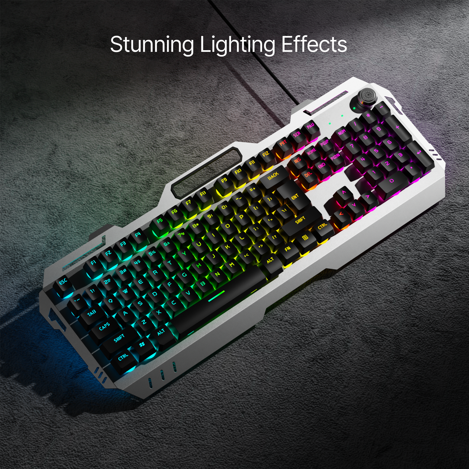EWEADN Silent Gaming Keyboard, - Home Office Pc ulasan dan harga