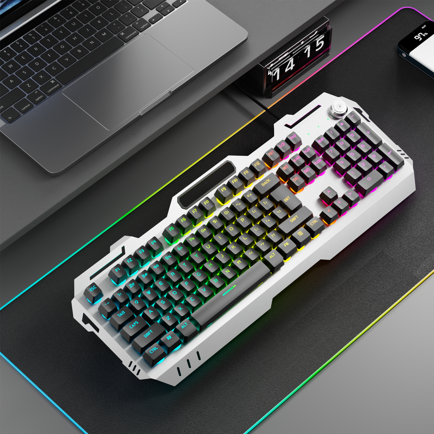 EWEADN Silent Gaming Keyboard, - Home Office Pc ulasan dan harga